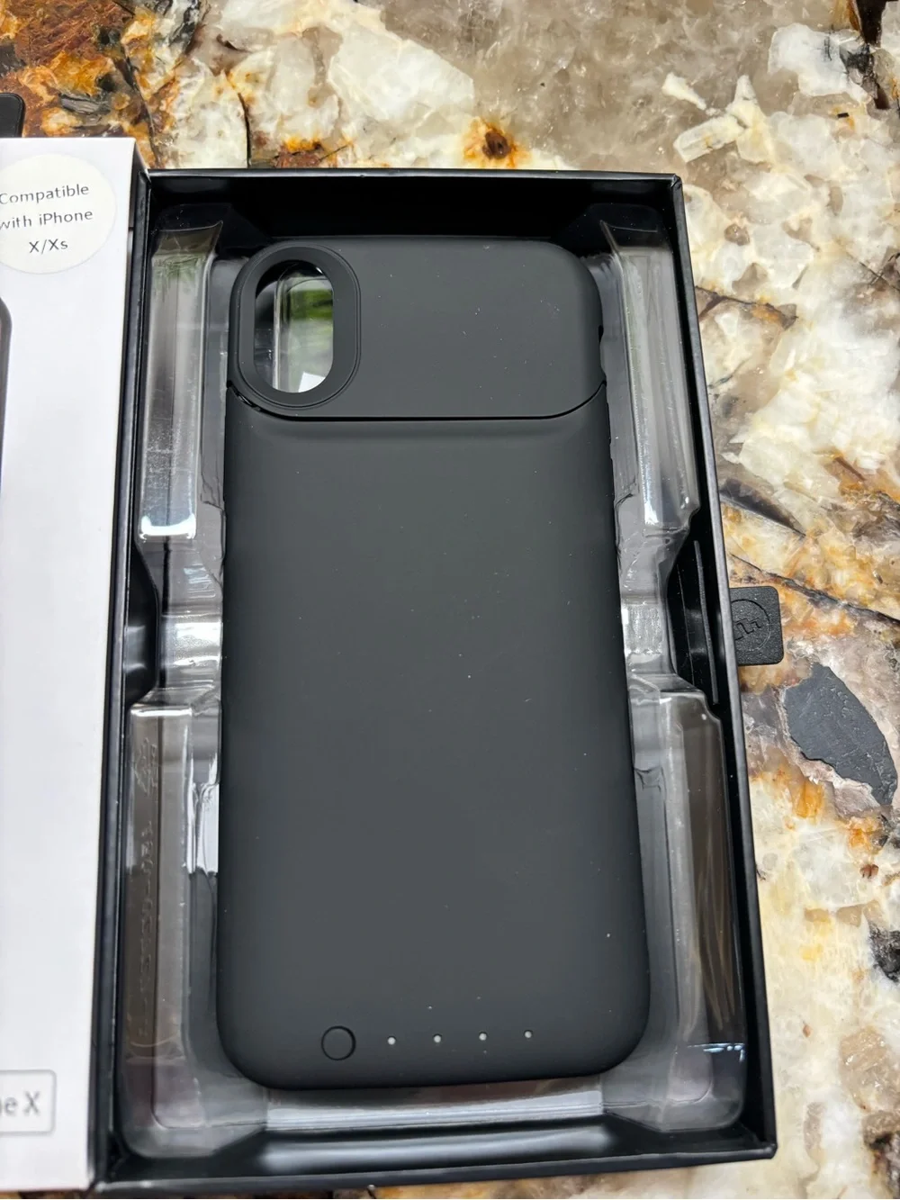 mophie Juice Pack Air Slim Battery Case for iPhone X/XS - Black